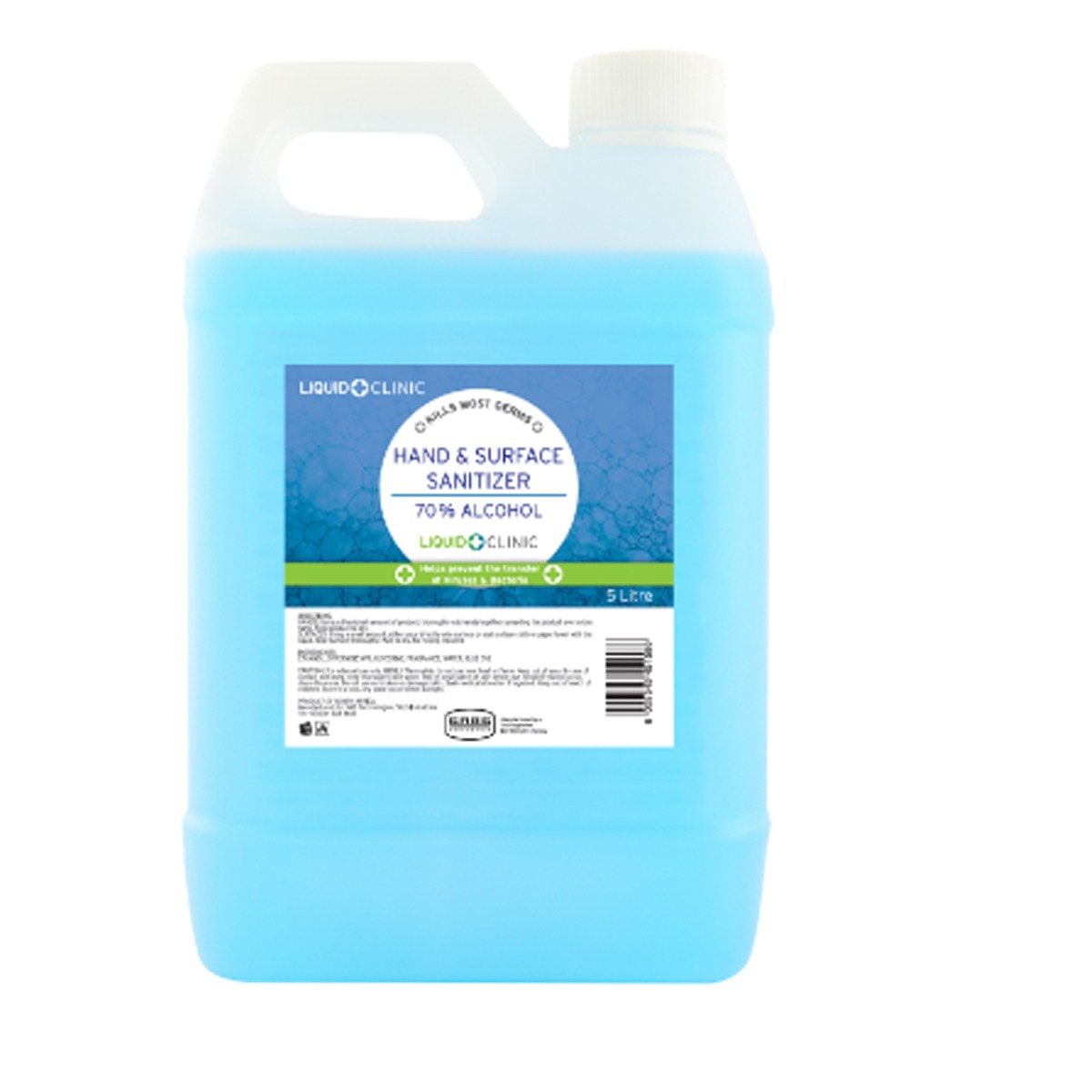 5 L Hand Sanitizer Liquid RSA Made