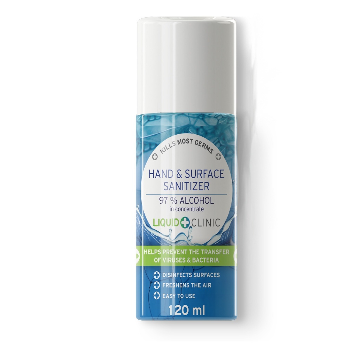120 ml Hand & Surface Aerosol Sanitizer RSA Made