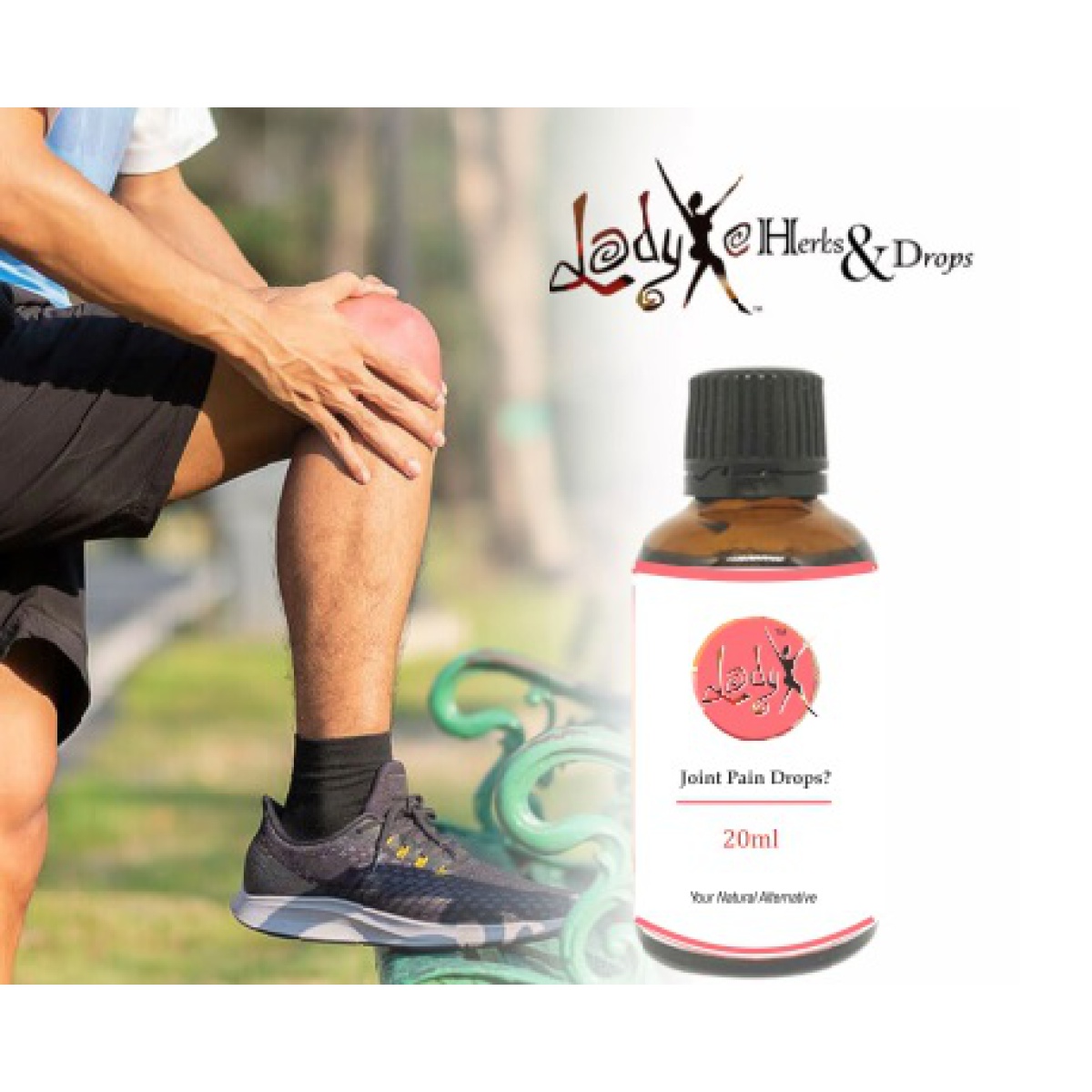 Lady K Joint Pain Drops 20ml "Diabetic Friendly" RSA Made