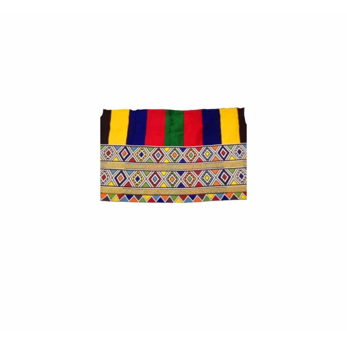 Ndebele Beaded Blanket (Decorated) RSA Made