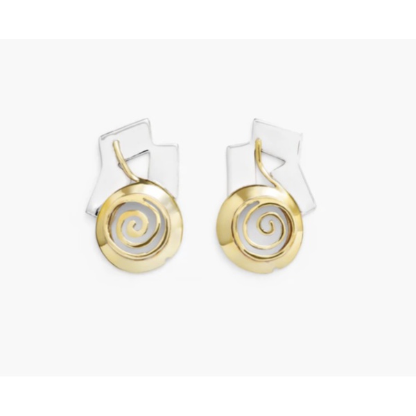 Small Simple Gold Threader Spiral Earrings - Etsy Canada